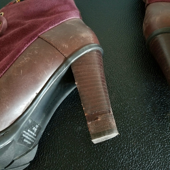 👢TOMMY HILFIGER LEATHER ANKLE BOOTS - Picture 5 of 11